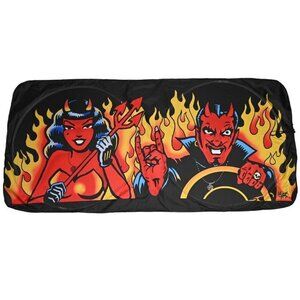 Vince Ray Car Sun Visor Auto Car Windshield Shade Cover Storage Pouch